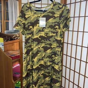 Large camo lularoe Jessie